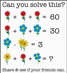 This Flower Math Problem So Hard People Think It Can T Be Solved Flower Math Maths Puzzles Math Riddles Brain Teasers