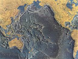 Pacific Lg Jpg 2000 1516 Pixels Relief Map National Geographic Maps Detailed Map