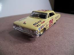 1964 Nelson Stacy NASCAR Racing Champions FORD FASTBACK "29 ONLY";Yellow