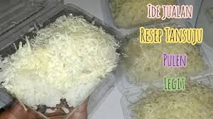 Cara masak pulut guna rice cooker, sesuai untuk penyediaan pulut durian. Resep Ketan Susu Keju Ide Jualan Youtube