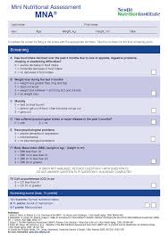 Image result for Geriatric Nutrition Checklist