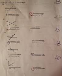 Interactive math video lesson on alternate exterior angles: Ntify The Name Of The Angles Labeled In The Figure Chegg Com
