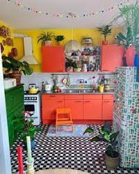 Big corbels, ornate cabinetry and fussy details can make a kitchen feel chopped up. 200 Funky Kitchen Ideas In 2021 Funky Kitchen Home Decor Funky Kitchen Ideas