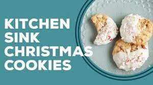 Press cookies down with the palm of your hand to flatten slightly, as cookies will not spread as much as cookies with more butter. Paula Deen S Kitchen Sink Christmas Cookies Blast From The Past Youtube