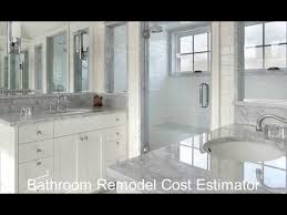 Improved aesthetics, safety and comfort. Bathroom Remodel Cost Estimator Youtube