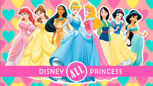 Disney princess names in order. Disney Princess History All Disney Princess Names Costumes 1937 2013 Kids Channel Youtube