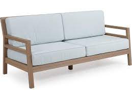 Palm Springs Rattan Miramar Teak Sofa In 2021 Wooden Sofa Designs Teak Sofa Sofa