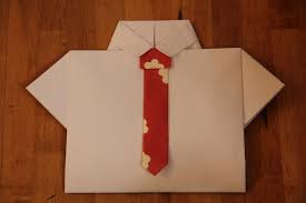 Now mark it 2.5cm in from the edge at each side. Shirt And Tie Card 10 Steps With Pictures Instructables