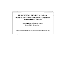 Beranda bahasa inggris sd kelas 6. Doc Sk Kd Bahasa Inggris 1 Kusnaedi Edi Academia Edu