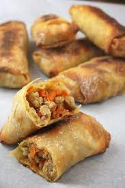 I don't know why, but egg rolls used to be super intimidating to me. Baked Egg Rolls