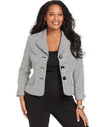 Black Blazer For Women Plus Size Pin By Sharon Vaughan On Beauty Fashion Plus Size Interview Outfits Fashion Plus Size
