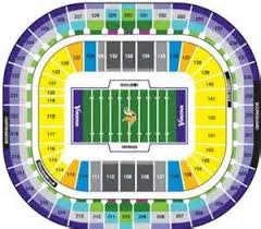 Minnesota Vikings Seating Chart Bing Images Minnesota