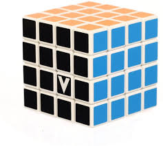 Oui vous avez bien lu, en moins d'une seconde et avec une seule main ! V Cube 4 Cube Toy White Sequential Puzzles Amazon Canada