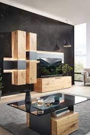 Voglauer Wohnwand Echtholzfurnier Stahl Kaufen Wohnzimmer Modern Einrichtungsideen Wohnzimmer Modern Wohnwand Modern