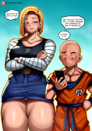 Rule 34 - 1boy 1girls Android Android 18 Blonde Female Cheating Cheating  Wife Cuck Cuckold Dragon Ball Dragon Ball Super Imminent Cheating Imminent  Cuckold Imminent Ntr Krillin Large Breasts Muscular Thighs Netorare