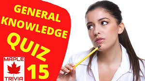 Many were content with the life they lived and items they had, while others were attempting to construct boats to. General Knowledge Quiz 15 Ten Trivia Questions And Answers Youtube