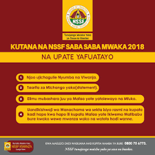 The ⭐nssf portal⭐ is the most convenient, fastest, and easiest method of planning for the sunset years. Nssf Tanzania Haya Hayaaaa Kumekucha Sabasaba Wanachama Na Wadau Mnakaribishwa Sana Nssf Sokoni Facebook