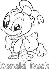 Donald Duck Baby Kleurplaat Laat Je Kinderen Genieten Van Het Inkleuren Van Personages Uit Hun Favori Kleurplaten Disney Kleurplaten Tekeningen Disney Figuren