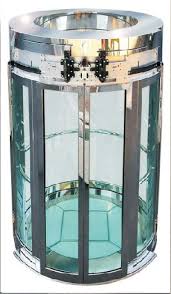 Glass Elevator Decoration Papier Ascenseur Miroir