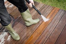 Quickly clean a deck by pressure washing. Homemade Deck Cleaner Recipes To Keep Your Space Sparkling Gardenerdy
