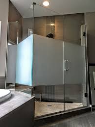 Etched Glass Shower Doors Give Your Shower A Little Privacy With Etched Shower Glass Glass Shower Shower Doors Simple Bathroom Decor