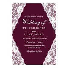 Elegant White Lace Burgundy Wedding Invite Zazzle Com Blue Bridal Shower Invitations Lace Wedding Invitations Navy Blue Wedding Invitations