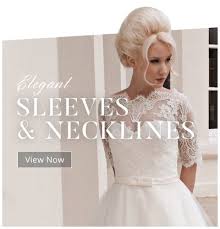 This elongating sleeve style dresses up plain gowns and grounds embellished ones for a look that makes a beautiful impact. Short Wedding Dress Specialists Uk Tea Length Vintage 1950s 60s
