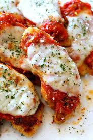 Chicken parmesan is a hearty dish that's so easy to make! Easy Parmesan Chicken Tenderloins Oven Baked Chicken Mantitlement