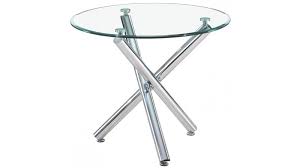 Trouvez table ronde en verre dans acheter et vendre | achetez et vendez des articles localement à grand montréal. Table Ronde A Manger Verre Trempe Alex Pieds Entrecroises Gdegdesign
