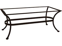 Aged iron, antique bronze, gun metal, burnished copper and cobblestone that easily blend with any style of décor. Ow Lee Wrought Iron Rectangular Coffee Table Base 43w X 20d X 17 5h Ot05 Base