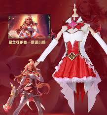 League of legends ezreal pajama guardian lol pajama party! Rolecos Pajama Star Guardian Lol Cosplay Costume Miss Fortune Cosplay Costume Women Pajama For Winter Lol Game Costume Halloween Buy At The Price Of 61 08 In Aliexpress Com Imall Com