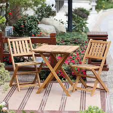 3 Piece Hemlock Bistro Set In Natural Bed Bath Beyond Patio Furnishings Outdoor Patio Set Iron Patio Furniture