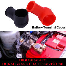 If it is on the negative terminal, this is a sign of undercharging, while if it is on the positive terminal, it is due to overcharging. 2 Pc Car Covers Battery Positive Negative Positive Terminal Covers Cap Boat Insulating Protector Pvc Insulation Electrode Cover Car Batteries Aliexpress
