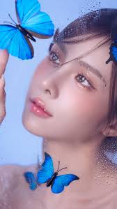 #個人寫真梳化 , 話說羊羊這系列好像 #Angelababy 啊🤩, 眼神裡充滿電力滿滿地靈動感～真的大愛啊💙,  我自己也很愛這種清清淡淡卻眼神裡有光的風格, 因為要拍這種照片妝容不能太過才能有白開水那種高級感, ., ., .,  阿寶老師會針對每個客人畫合適的妝容, 不會只是單純的複製貼上那麼簡單, 對我來說每個人都是獨一無二的, 拍攝寫真當然也是要幫妳合適搭配, ...