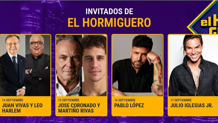 Pablo López, Julio Iglesias Jr, Martiño Rivas y muchos más en 'El Hormiguero' | ANTENA 3 INTERNACIONAL