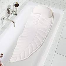 Wasan Ganzkorper Spa Badekissen Kissen Badewannenkissen Matratze Mit 8 Grossen Rutschfesten Saugnapfen Komfort Kopfstutze U Badewannenkissen Badekissen Wanne