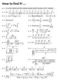 Calculate Pi How To Find Pi Studying Math Math Methods