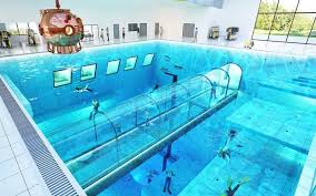 The World S Deepest Pool Will Have Hotel Rooms With Underwater Views Deepest Swimming Pool Swimming Pools Deep Pool
