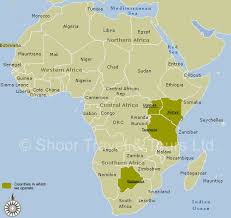 Africa is comprised of more than 50 countries spanning across deserts, mountains. Map Of Africa Africa Tourist Map