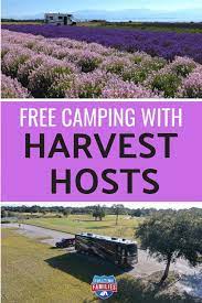 How Harvest Hosts Provides Free Rv Camping Rv Camping Rv Camping Tips Free Camping