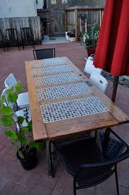 Outdoor Table Patio Table Decor Outdoor Tables Outdoor Decor