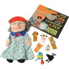 There was an old lady who swallowed a cow. Constructive Playthings There Was An Old Lady Who Swallowed A Fly Puppet Props And Book Set For Interactive Storytelling Buy Online In Bahamas At Bahamas Desertcart Com Productid 3697557