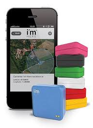 I M Here Gps Tracker Linked To Your Phone By An Always Ready App This Device Slides Into Backpacks Pockets Or Other Crevices Gps Tracker Gps Tech Gadgets