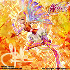 They have been indexed as female teen with brown eyes and blonde / yellow hair that is past waist length. Winx Club S5 Stella Sirenix Winx Club Club Stella