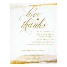 Wedding Table Thank You Cards Gold Foil Marble Zazzle Com Marble Invitation Wedding Thank You Cards Typography Wedding Invitations