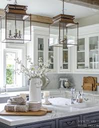 Paint the rest of the walls in a more neutral shade of blue and decorate with green and blue wall decorations. 22 Stunning Hamptons Style Kitchens You Will Love