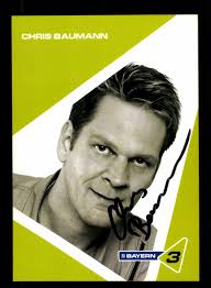 Chris Baumann BR Autogrammkarte Original Signiert ## BC 183571