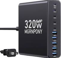 Amazon.com: 320W USB C Charger Block, 10-Port USB C Charging ...
