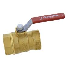 1" FIP Brass Gas Ball Valve - RJ Supply House Plumbing ...