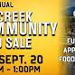 2nd Annual Big Creek Community Yard Sale